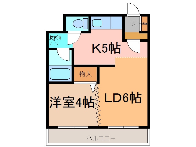 ベルトピア帯広Ⅱの物件間取画像