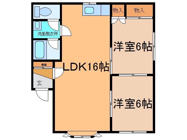 ドリームシャトーの物件間取画像