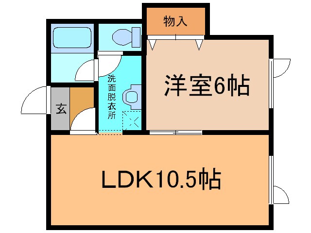 addie2(ｱﾃﾞｨ)の物件間取画像