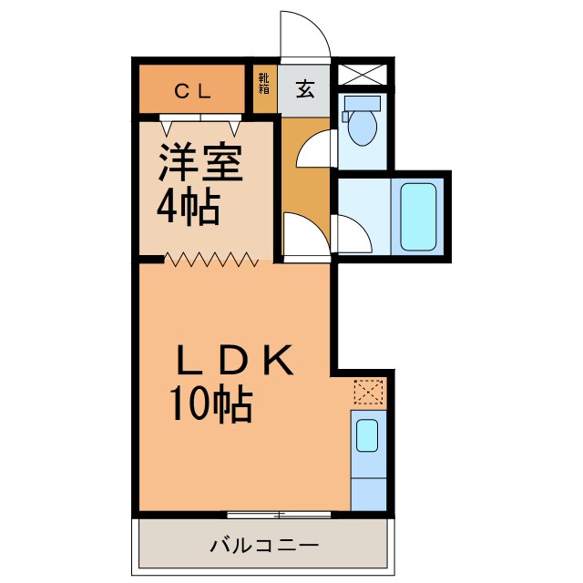 ｻｳｽｺｰﾄの物件間取画像