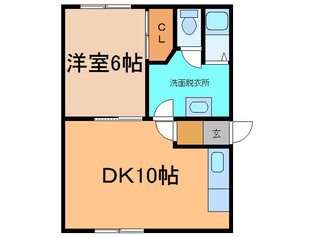 コーポ２３Ｃの物件間取画像