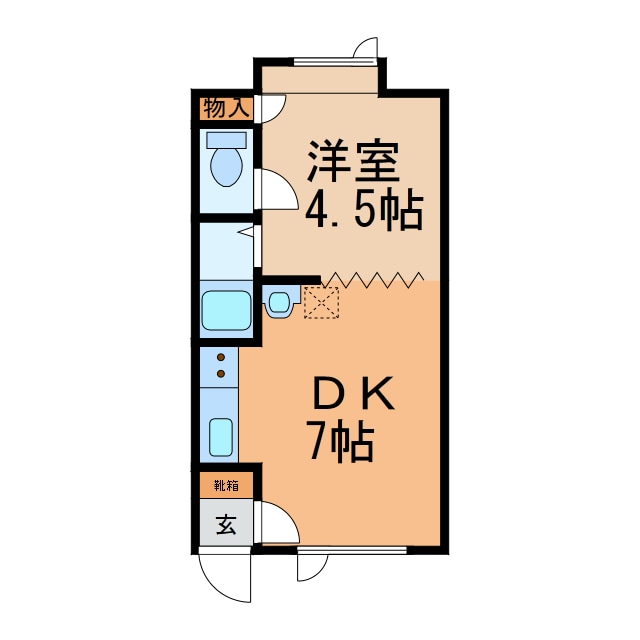 桜が丘西ﾊｲﾂの物件間取画像