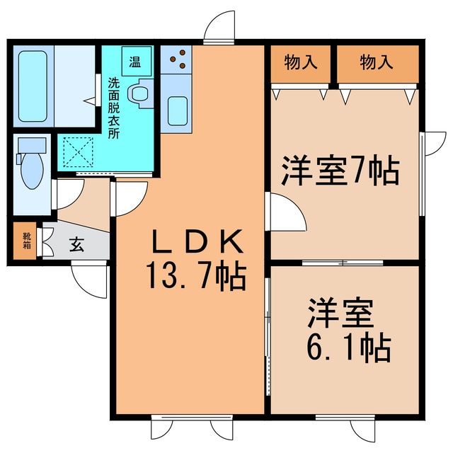 ｱﾙﾌｧｰﾒｿﾞﾝⅠの物件間取画像