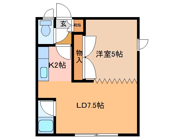 樹族館の物件間取画像