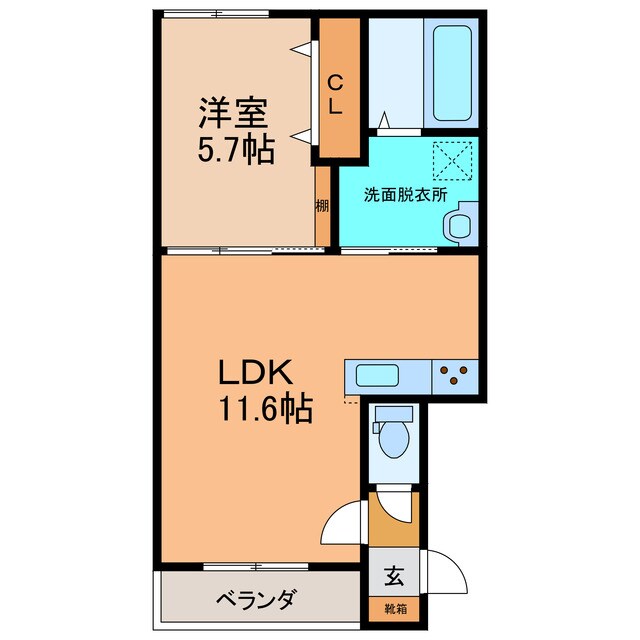 Hanonの物件間取画像