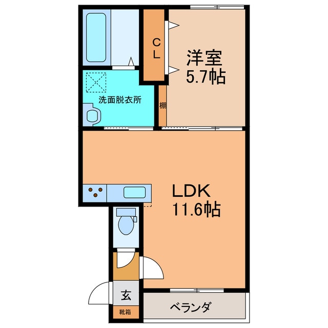 Hanonの物件間取画像