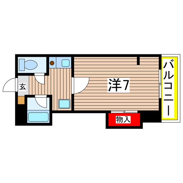 ラ・ビスタ暁の物件間取画像