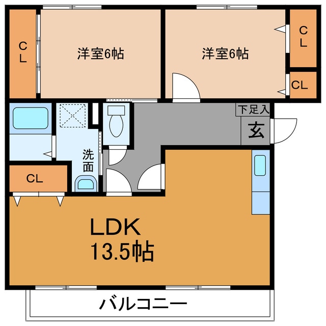 ルミエールの物件間取画像