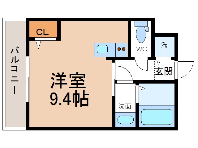 グランウエストの物件間取画像