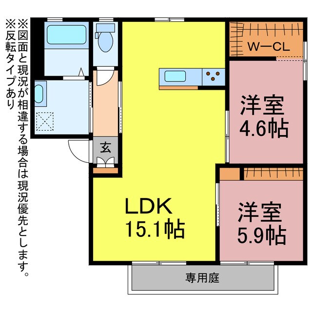 グランシード三ノ輪Ａ・Ｂ棟の物件間取画像