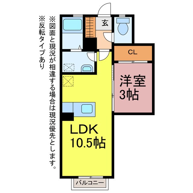 サンマツモトCの物件間取画像