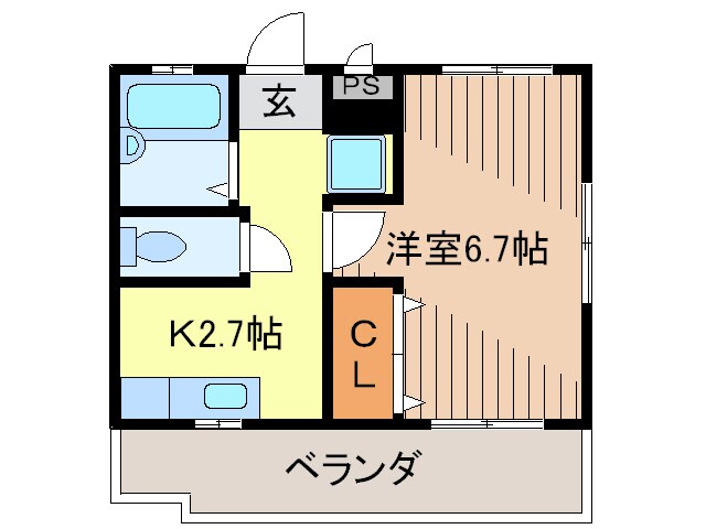 物件間取画像