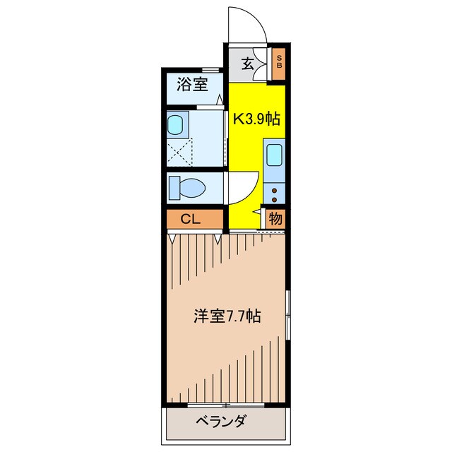 物件間取画像