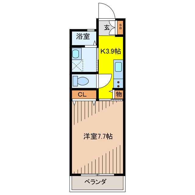 物件間取画像