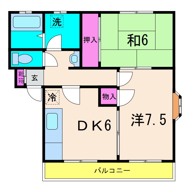 物件間取画像