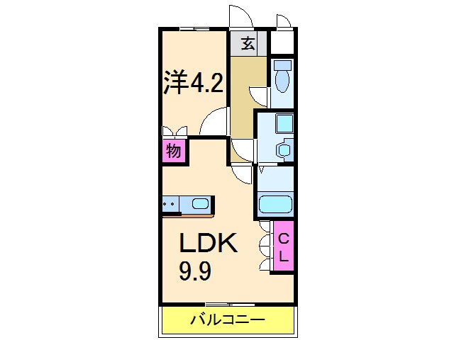 Vegaの物件間取画像