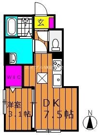 サンフォーレストⅡの物件間取画像