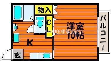 物件間取画像