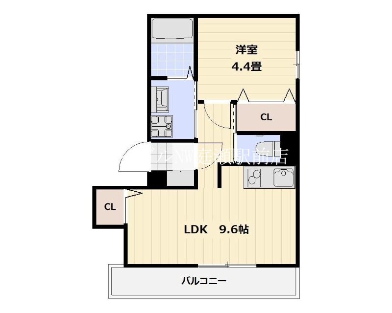 仮）庭瀬新築APの物件間取画像