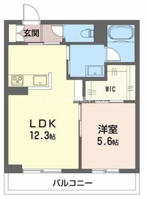 シャーメゾンＣＯＬＺＡの物件間取画像