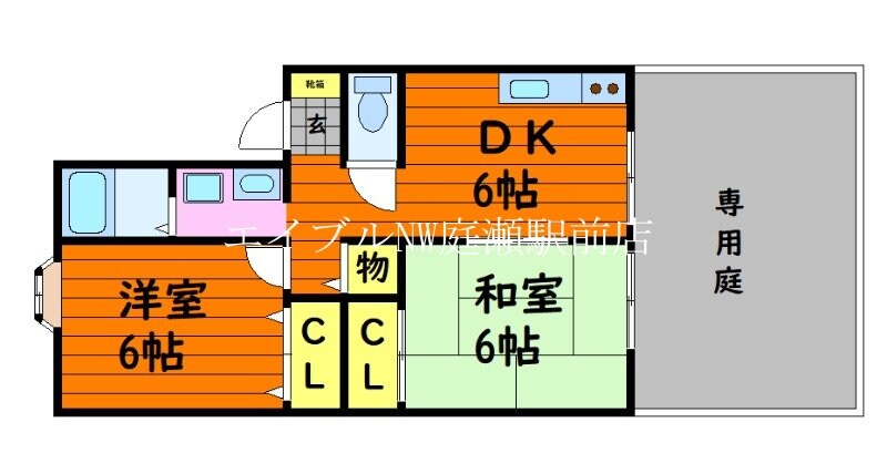 FX寿　A棟の物件間取画像