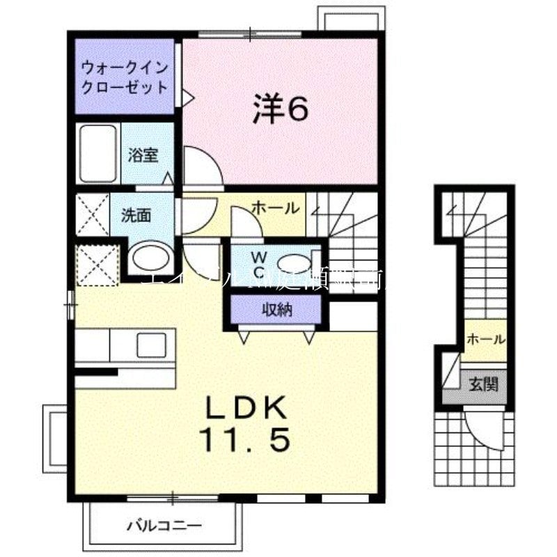 ソレイユの物件間取画像