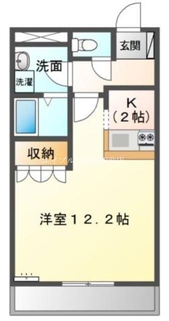 物件間取画像