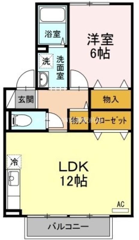 メゾンファミールの物件間取画像