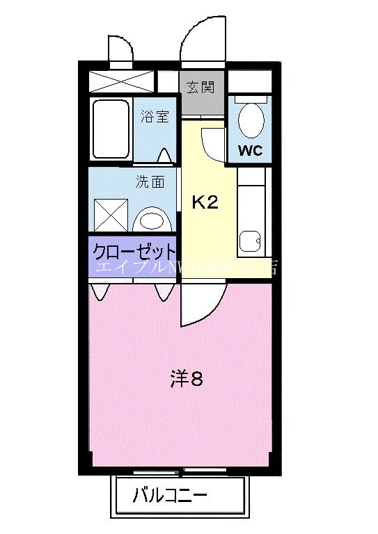 ディメイン小池の物件間取画像