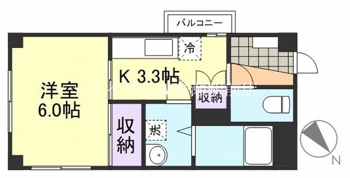 K3ビルの物件間取画像