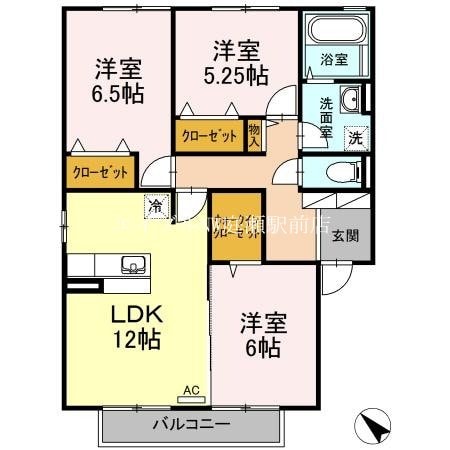 ボナールⅢの物件間取画像