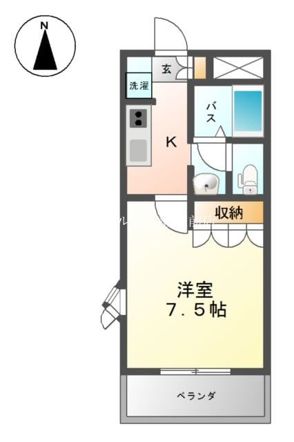 アクアビューの物件間取画像