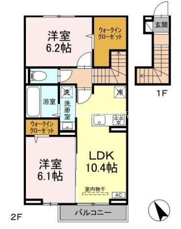 ソレアードの物件間取画像