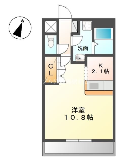 ミサオエンジェルの物件間取画像