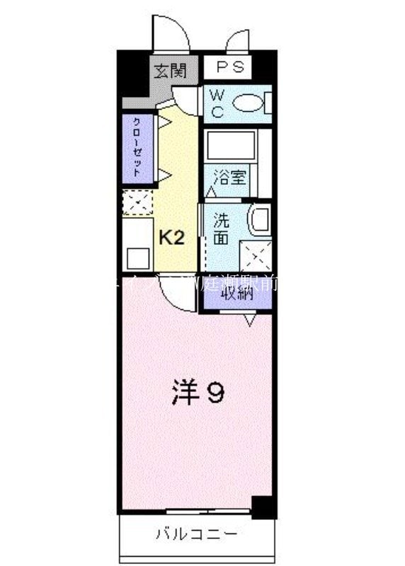 プラシード倉敷の物件間取画像