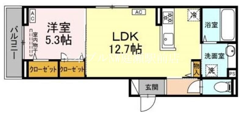 オルオルクラシキの物件間取画像