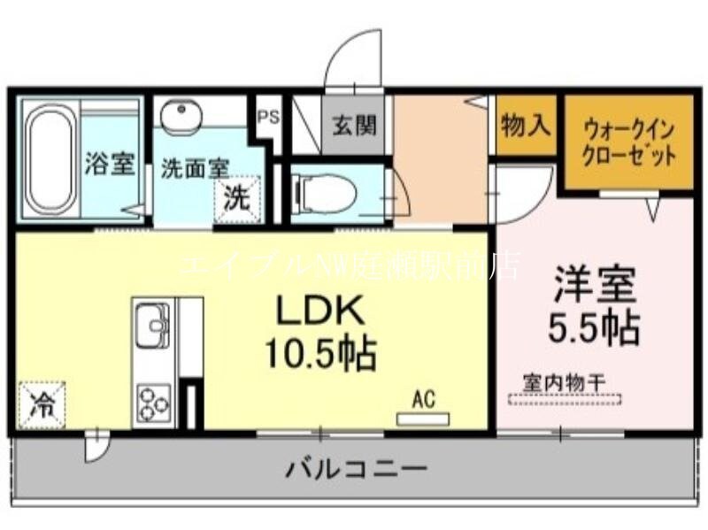 アステール白楽町の物件間取画像