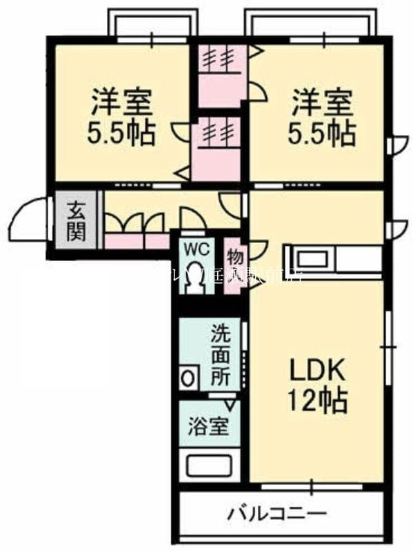 コンソラーレの物件間取画像