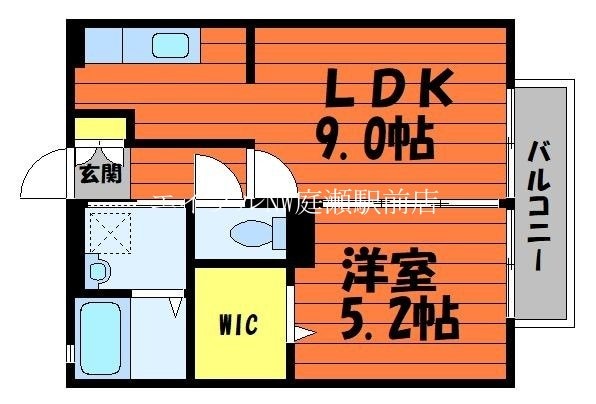 荘の物件間取画像