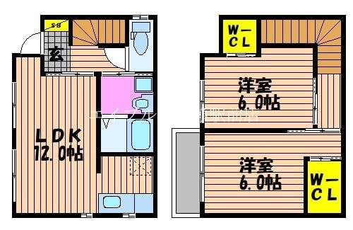 ベルメゾンの物件間取画像