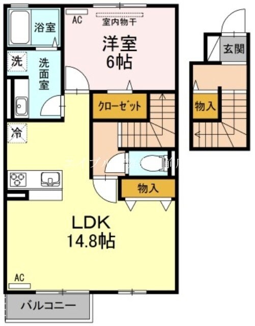 ソレイユの物件間取画像