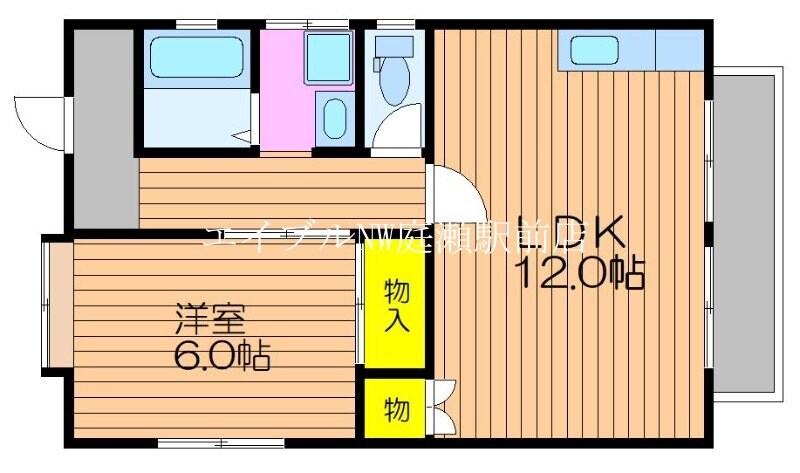 サンシティ　Ｆ棟の物件間取画像