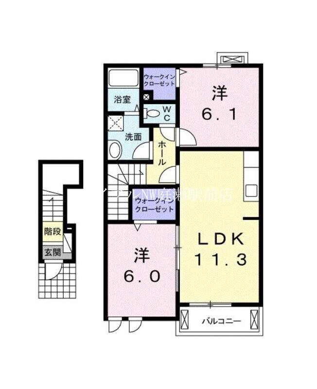 カメリア　ヒルズの物件間取画像