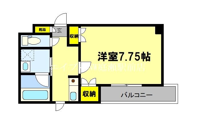 荒木ビルの物件間取画像