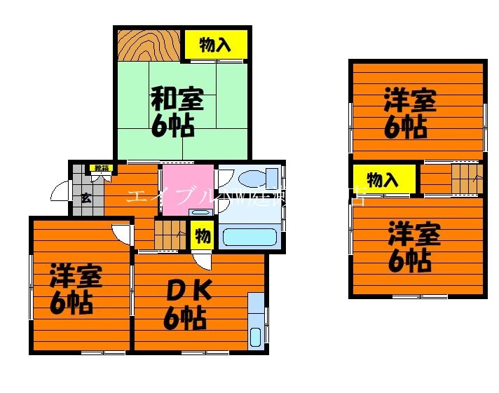 田中様一戸建ての物件間取画像