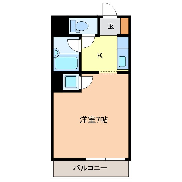 メゾン北寺の物件間取画像