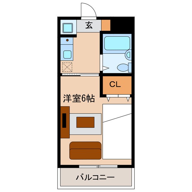 浜松駅 徒歩7分 3階の物件間取画像