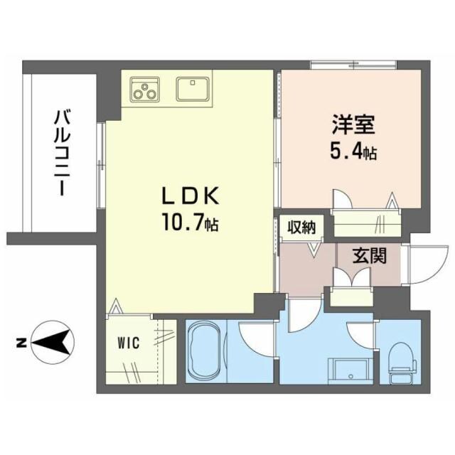 第一通り駅 徒歩4分 1階の物件間取画像