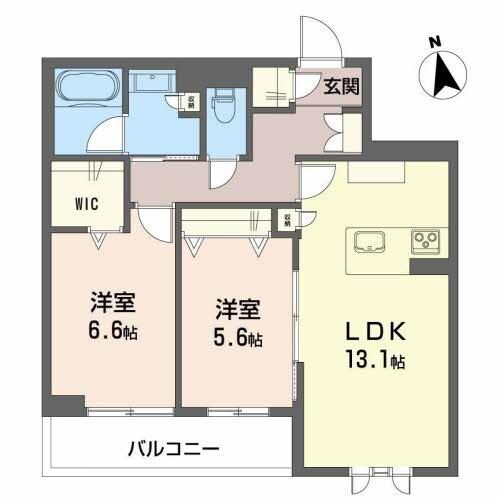 ＳＨＭ助信町南の物件間取画像