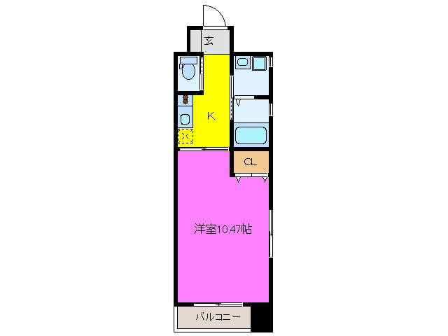 セレーノ新町の物件間取画像